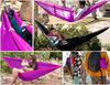 210T outdoor hiking Nylon Portable swing hanging Parachute Camping Nylon Tent Hammock bed