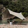 outdoor camping tent Awning waterproof canopy tarp family camping tent beach sun shade tent