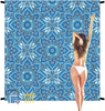 Custom Print Sand Free Beach Blanket Waterproof Beach Mat Portable Camping Mat