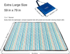 Wholesale waterproof Beach Blanket Rug Handy pinic Mat