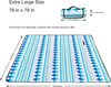 CHEER Custom picnic blanket waterproof extra large quilteds beach blanket sand proof waterproof oversized wholesale picnic mats