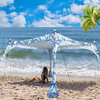 Beach Retreat Stylish Sun Shelter for Ultimate Sun Protection and Beachside Bliss