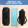 Factory Direct Sales Beach Shade, Spacious150 Sq.Ft.Foldable Beach Tent, Easy And Quick To Set Up