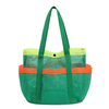 Mesh Beach Bag Family - Beach Tote 9 Pockets Beach Towel Bag