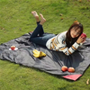 mini foldable beach blanket
