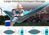 Factory Wholesale Custom Double & Single Travel Camping Hammock Lightweight Portable Outdoor Hammocks