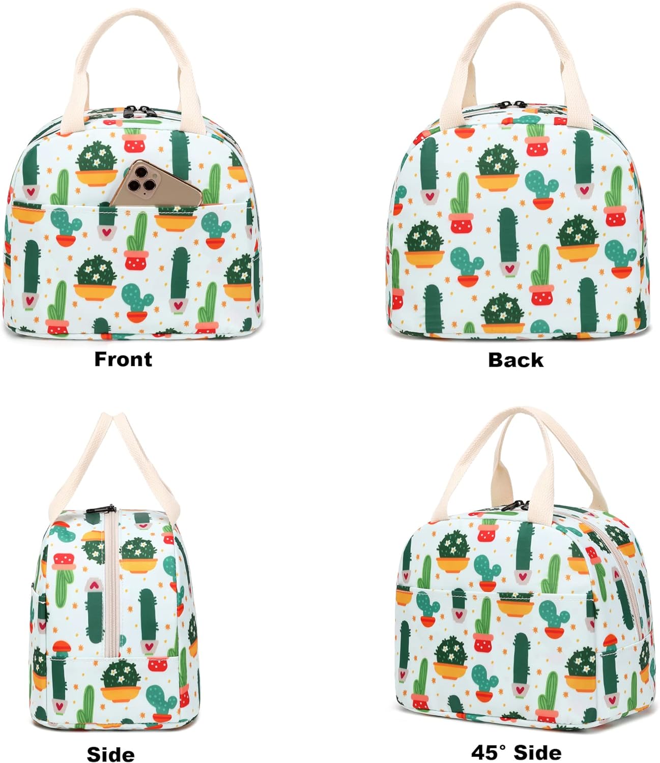Lunch Box With Adjustable Shoulder Strap Portable Lunch Bag For Kids Lunch Bag For School And Travel