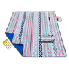 Extra Thick Picnic mat ewly designed outdoor camping picnic blanket carpet waterproof 100% polyester polar wool blanket
