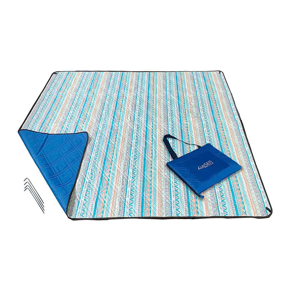Wholesale waterproof Beach Blanket Rug Handy pinic Mat