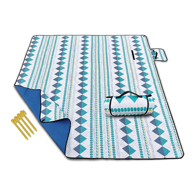 CHEER Custom picnic blanket waterproof extra large quilteds beach blanket sand proof waterproof oversized wholesale picnic mats