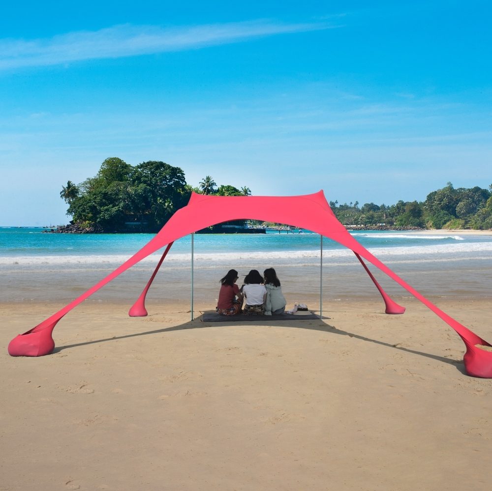 Factory Custom Outdoor Sun Shelter Tent Beach Tent Foldable Automatic Camping Beach Tent