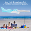 Factory Direct Sales Beach Shade, Spacious150 Sq.Ft.Foldable Beach Tent, Easy And Quick To Set Up