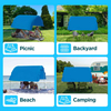 UPF50+ Beach Shade Shelter Sunshade Beach Tent Outdoor Portable Canopy Sunshade Beach Sun Shade Tent