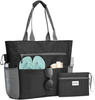 Beach Bag, Waterproof Sandproof Beach Tote Bag, Large Capacity Foldable Beach Bags for Women