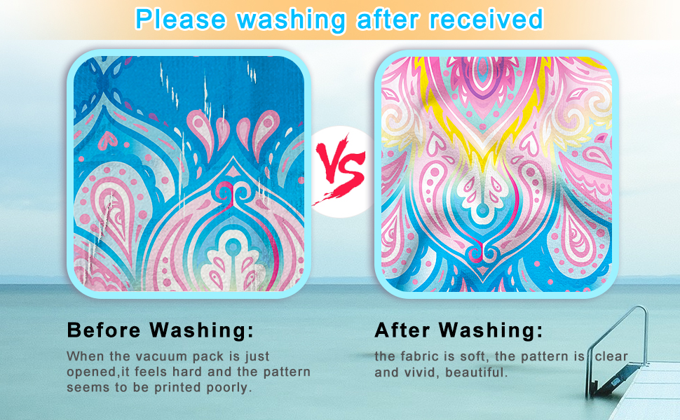 after washing