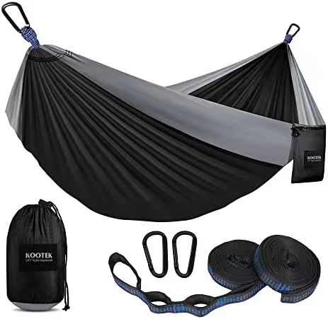 Factory Wholesale Custom Double & Single Travel Camping Hammock Lightweight Portable Outdoor Hammocks