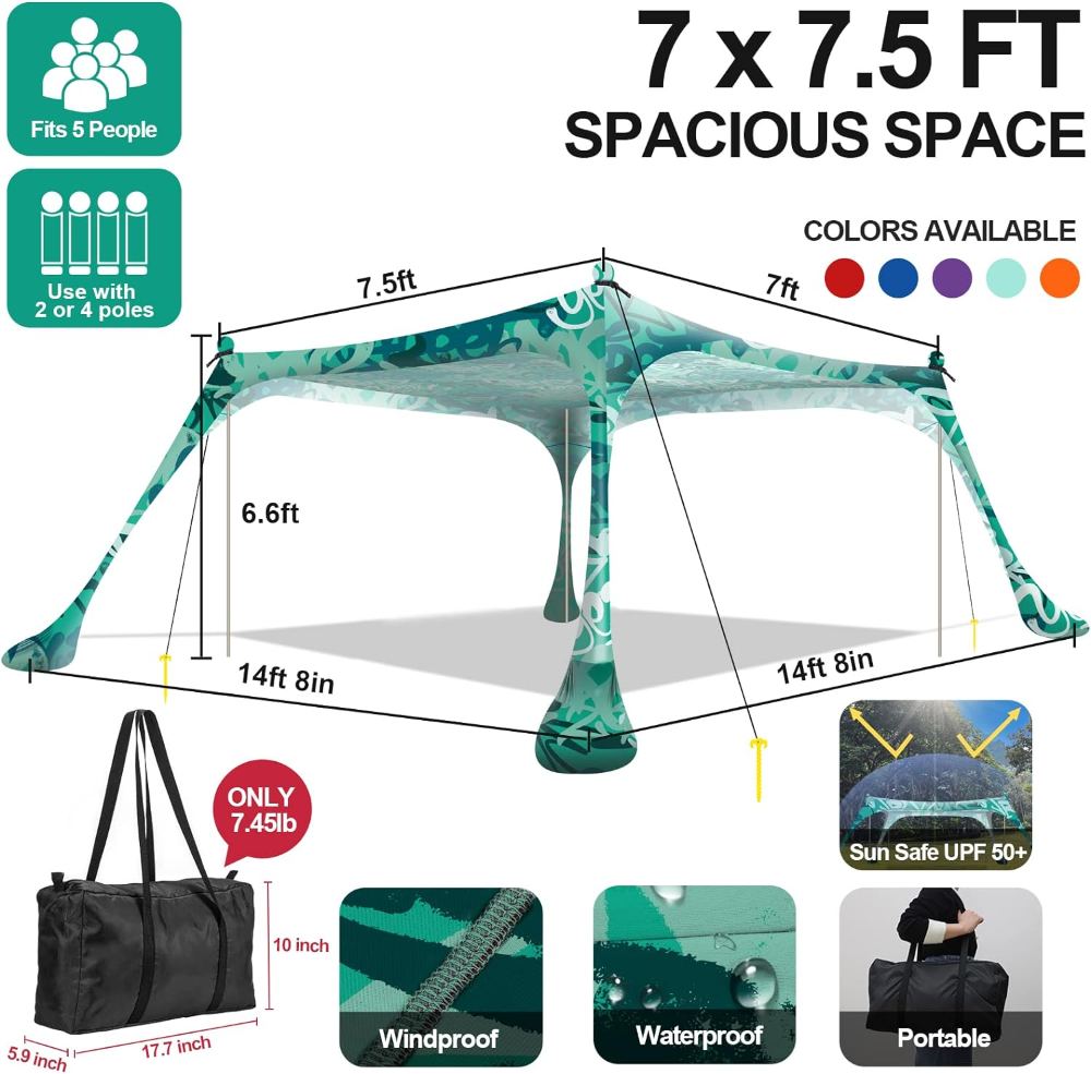 Stay Cool and Safe at the Shore: Sunshade and Sunscreen Combo for your Perfect Beach Day