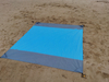 Outdoor Oversized Camping Mat Sand Free Waterproof Beach Blanket Folded In Pouch