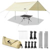 outdoor camping tent Awning waterproof canopy tarp family camping tent beach sun shade tent