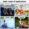 Outdoor folding beach chair Export convenient handle Portable Seat Lean to Stool Lightweight Adjustable and Folding cushion