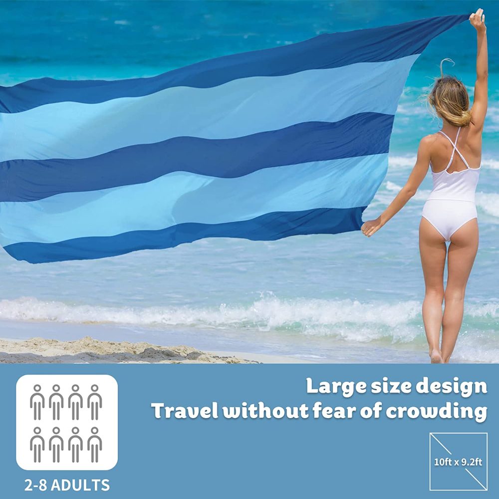 Factory Beach Blanket Beach Blanket Outdoor Picnic Sand Free Waterproof Picnic Mat