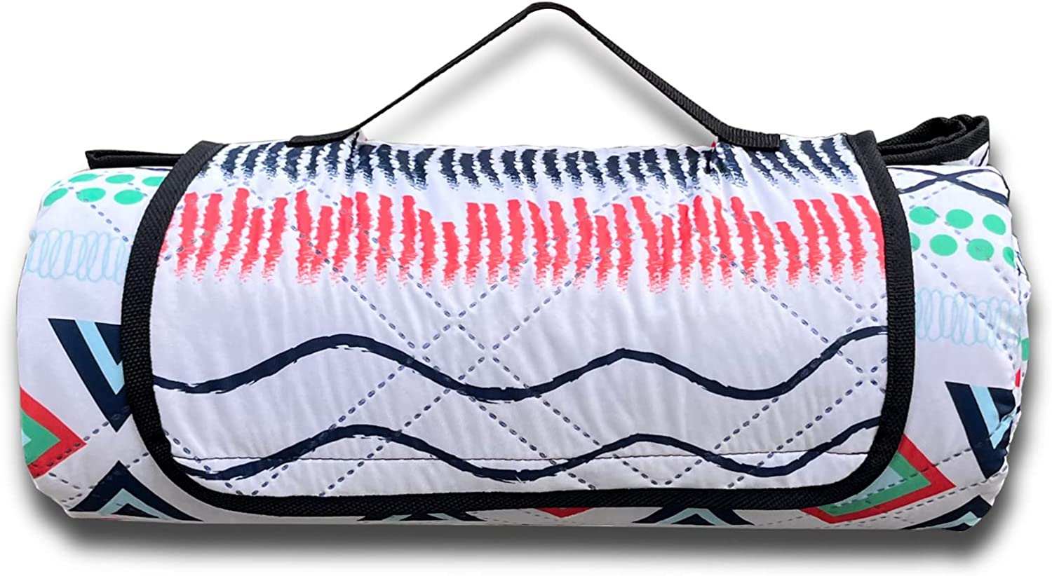 Extra Thick Picnic mat ewly designed outdoor camping picnic blanket carpet waterproof 100% polyester polar wool blanket