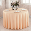  Black Round Plastic Tablecloth Disposable 84-Inch Disposable Round Tablecloths By Exquisite