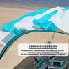 wholesale Sun Beach Shade Awning with Strong Wind Resistance, No Wind Stability Beach tent 
