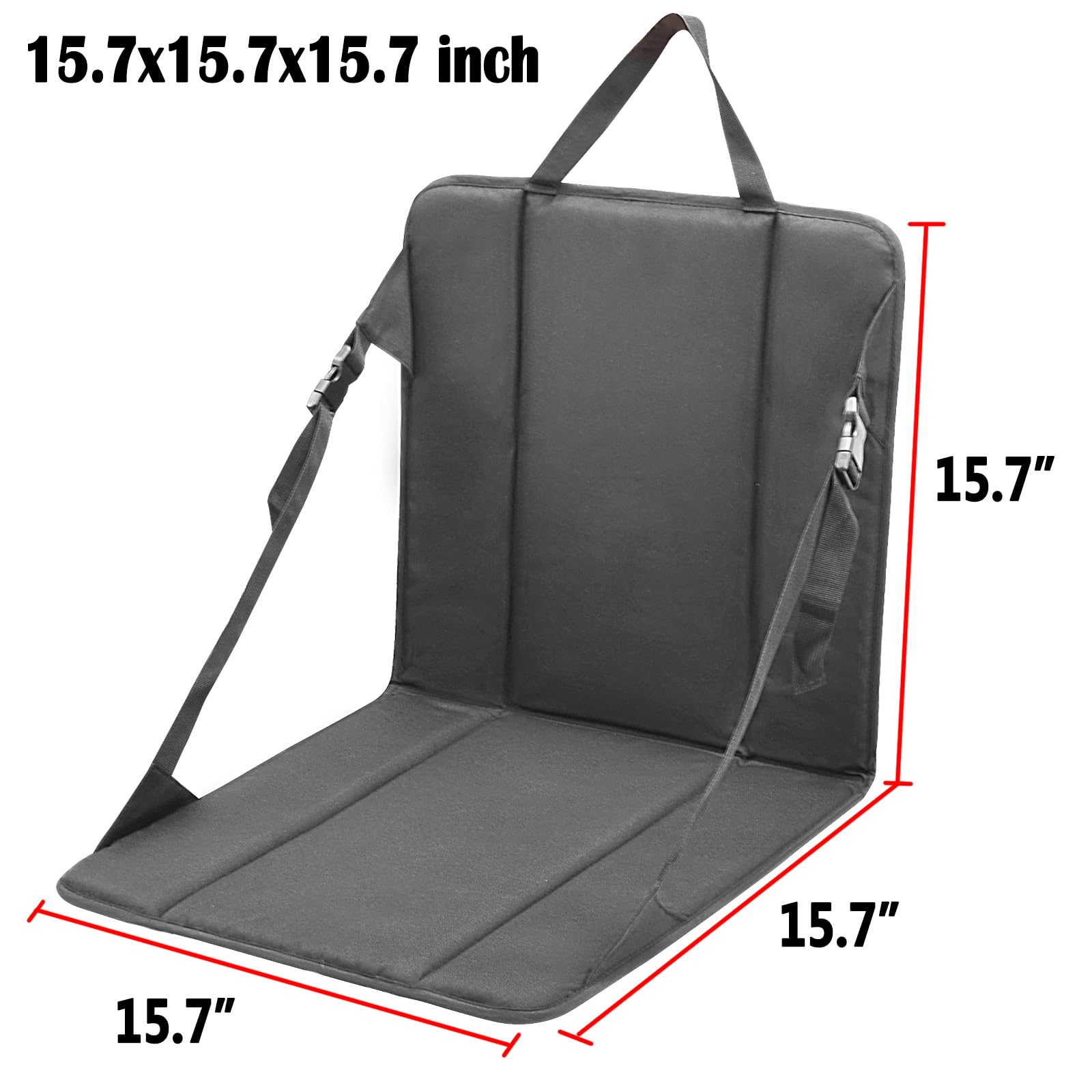 Factory Direct Sales Outdoor folding beach chair Export convenient handle Portable Seat 