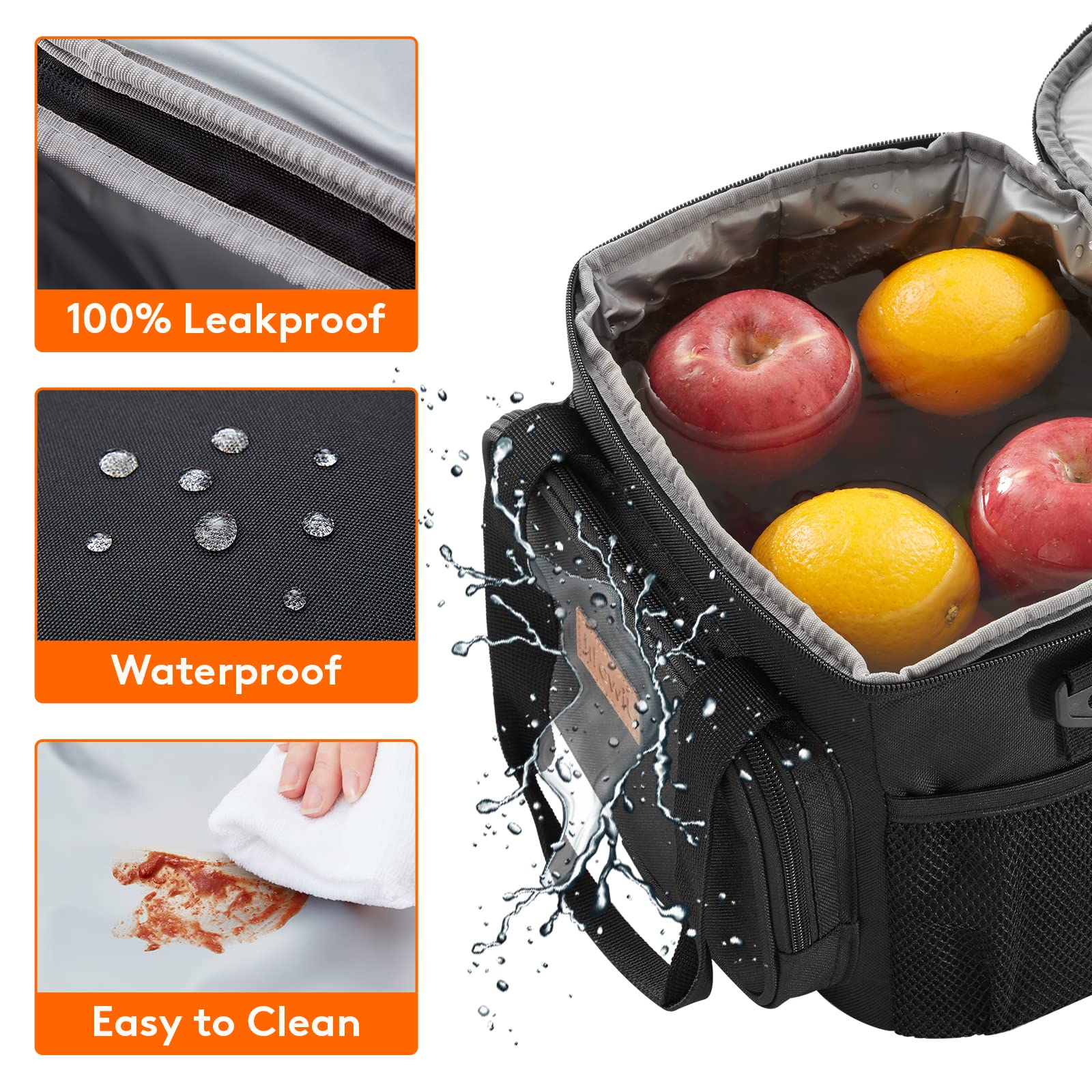 Best-Selling Custom Foldable Lunch Bag Insulated Lunch Box Soft Cooler