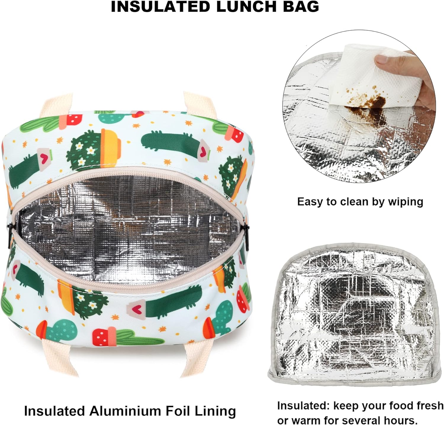 Lunch Box With Adjustable Shoulder Strap Portable Lunch Bag For Kids Lunch Bag For School And Travel