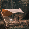 210T Portable Camping Outdoor Summer Shade Fly Rain Beach Tent Tarp Sun Shelter