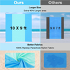 Oversized Eco Friendly Waterproof Folding Picnic Mat 200x210 Anti Sand Nylon Camping Beach Mat for Camping Accessories