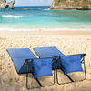 Lightweight Foldable Low Back Outdoor Leisure Camping Seat Backrest Foldable Beach Chair