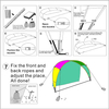 Waterproof Beach Shelter: Sunshade and UV Protection for a Relaxing Vacation Beach Tent Sun Shade Shelter