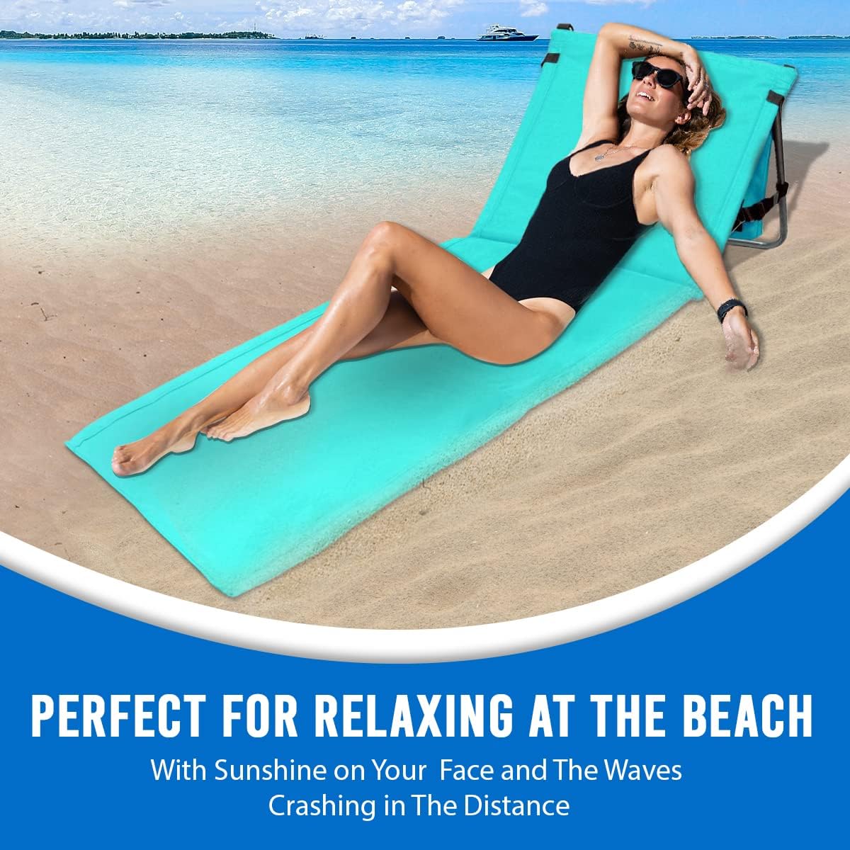 Manufacturer Beach Bed Outdoor Light Folding Waterproof Anti Sand Lightweight Foldable Pad Mat Seat With Cooler Storage Pocket