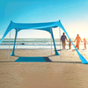 Factory Custom Outdoor Sun Shelter Tent Beach Tent Foldable Automatic Camping Beach Tent