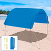 UPF50+ Beach Shade Shelter Sunshade Beach Tent Outdoor Portable Canopy Sunshade Beach Sun Shade Tent