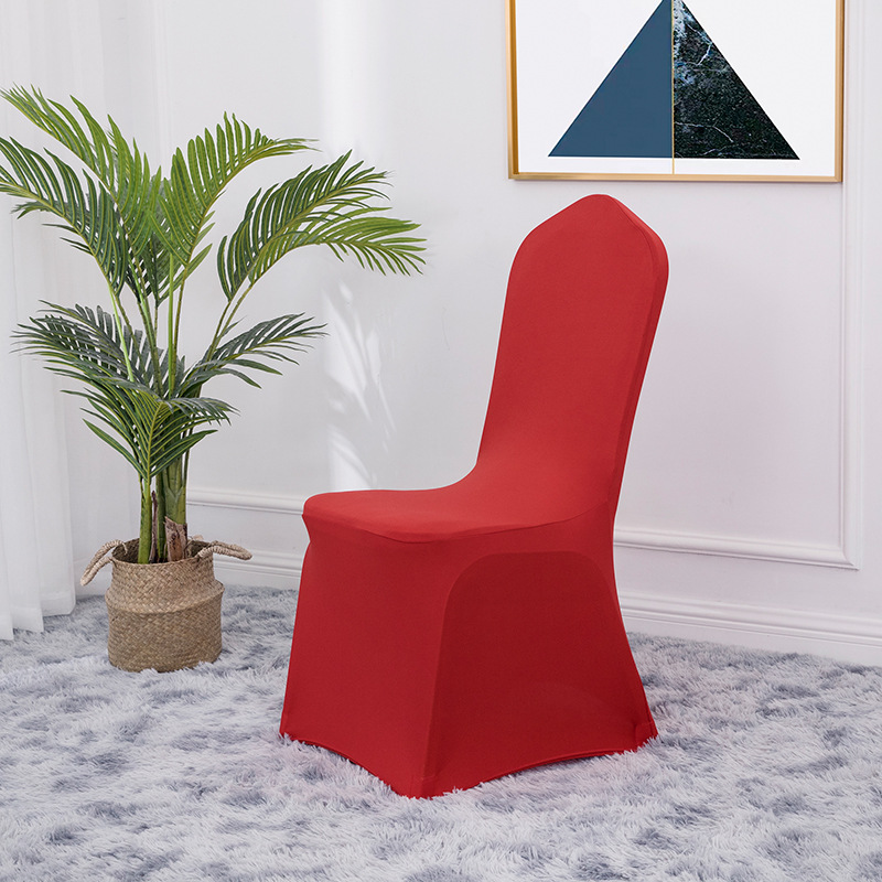 white chair covers 100 pcs Polyester Spandex Chair Covers - Stretch Slipcovers for Wedding, Party