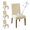 Covers Set of 6, Removable Washable Chair Covers for Dining Chairs