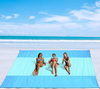 Oversized Eco Friendly Waterproof Folding Picnic Mat 200x210 Anti Sand Nylon Camping Beach Mat for Camping Accessories