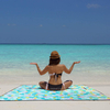 Portable Sand Free Reversive Use Picnic Blanket Waterproof Beach Mat Camping Custom Durable Sand Proof picnic Blanket