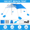 Sunshade and Sunscreen Oasis Your Perfect Retreat on the Sande Beachside Haven Beach Tent Sun Shade Shelter