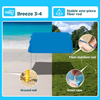 UPF50+ Beach Shade Shelter Sunshade Beach Tent Outdoor Portable Canopy Sunshade Beach Sun Shade Tent
