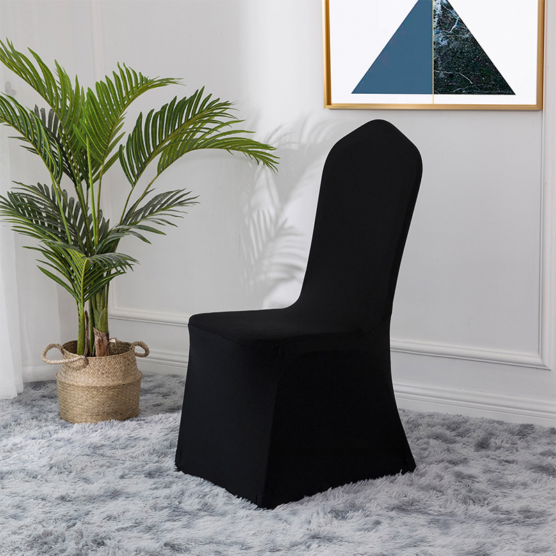 white chair covers 100 pcs Polyester Spandex Chair Covers - Stretch Slipcovers for Wedding, Party