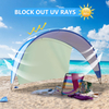 Beach Shelter: Sunshade and UV Protection for a Relaxing Vacation Beach Tent Canopy