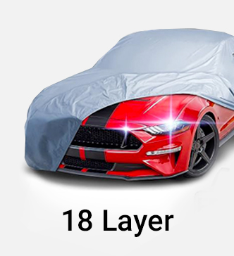 Multi-layer waterproof and UV protection car cover material demonstration