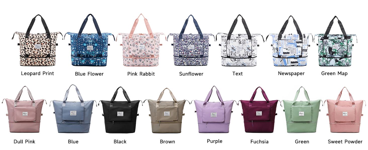 Versatile gym and sports bag for men and women